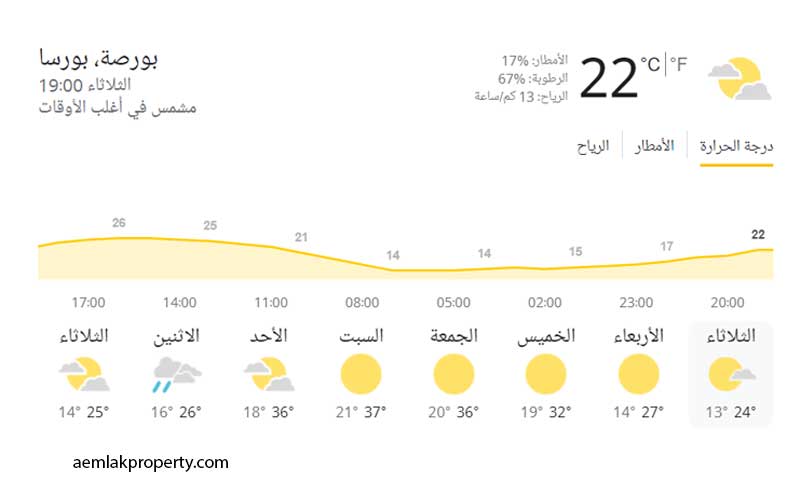 أخبار الطقس